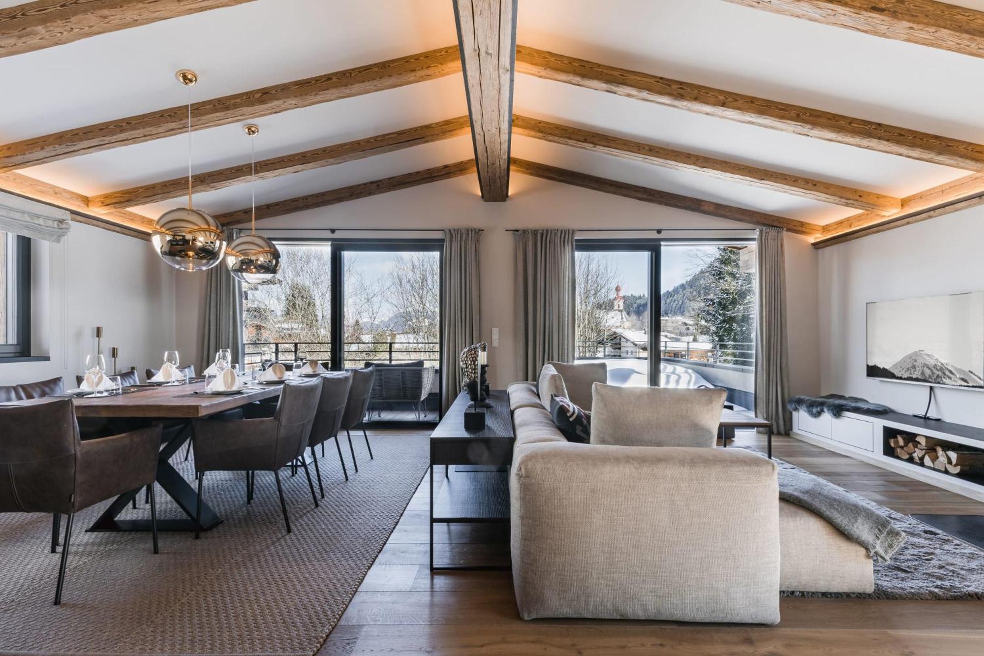 Geniessen Sie Bergblick & Sauna Im Modernen Chalet Going am Wilden Kaiser Екстер'єр фото